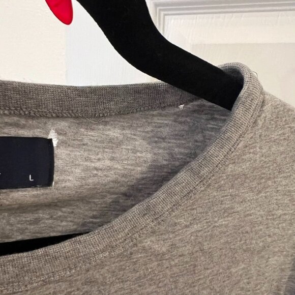 Fred Perry Cotton Striped Cuff T-Shirt Size Large - Picture 7 of 7